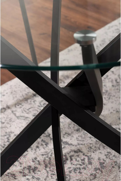 Изображение товара Журнальный столик Signal Agis A (прозрачный/черный)