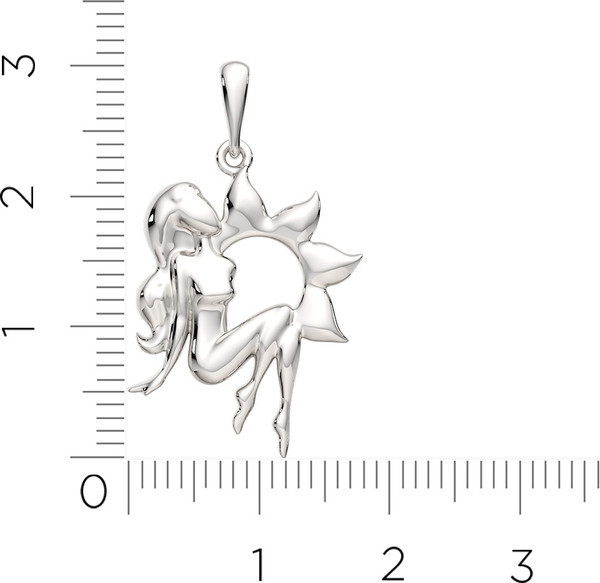 Изображение товара Подвеска из серебра ZORKA 0430337