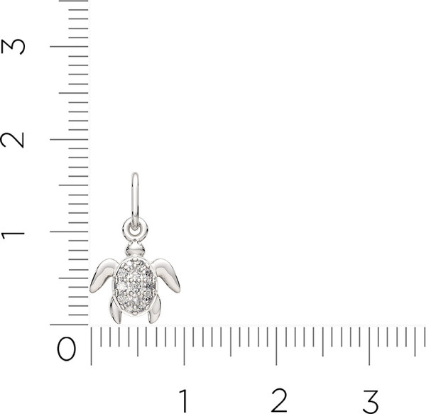 Изображение товара Подвеска из серебра ZORKA 04401231.ZZ (с фианитами)