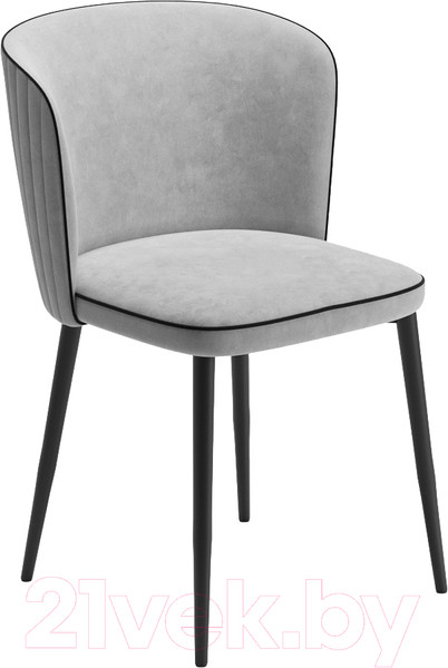 Изображение товара Стул Табурет Милано поворотный (бренди 20/кант черный/черный каркас)