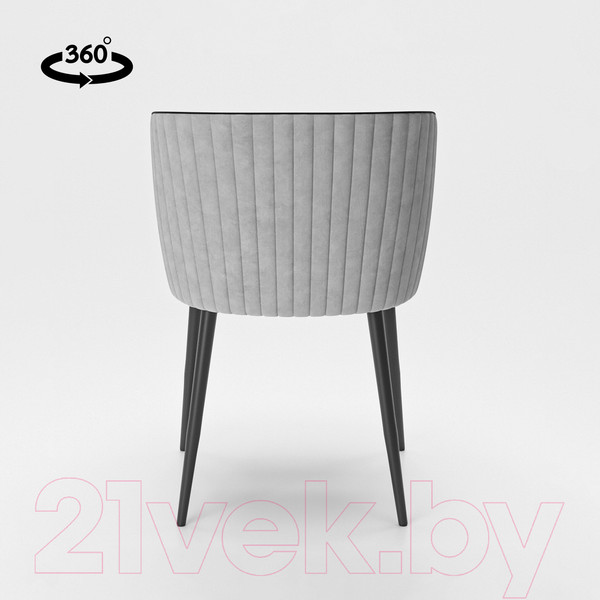 Изображение товара Стул Табурет Милано поворотный (бренди 20/кант черный/черный каркас)