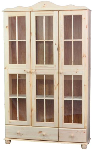 Изображение товара Шкаф с витриной Dipriz Бритта Д.30021.1 (лак)