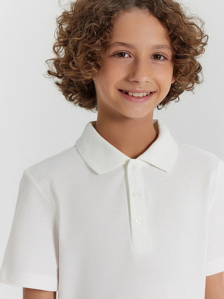 Изображение товара Футболка детская Mark Formelle 113430/1 (р.128-64, белый)