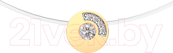 Изображение товара Колье из розового золота ZORKA 580001.14K.R (45см, с фианитами)