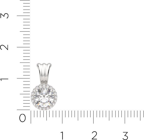Изображение товара Подвеска из серебра ZORKA 0440256.ZZ (с фианитами)