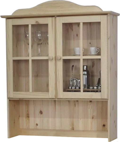 Изображение товара Шкаф с витриной Dipriz Lena Д.73043.7 (без отделки)