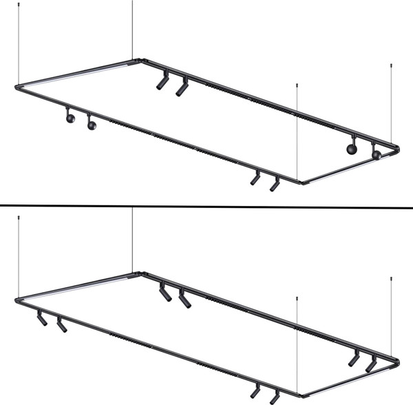 Изображение товара Потолочная база для трекового светильника Novotech Glat 359387