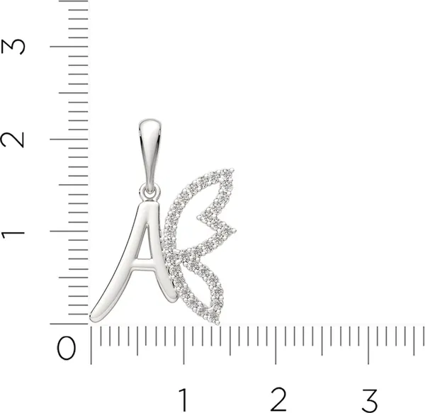 Изображение товара Подвеска из серебра ZORKA 0440419 (с фианитами)
