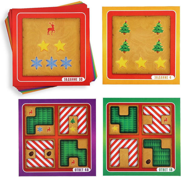 Изображение товара Настольная игра Лас Играс Новый год. Что задумал Дед Мороз / 4995364