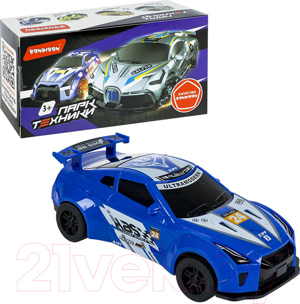 Изображение товара Масштабная модель автомобиля Bondibon Парк Техники / ВВ6409