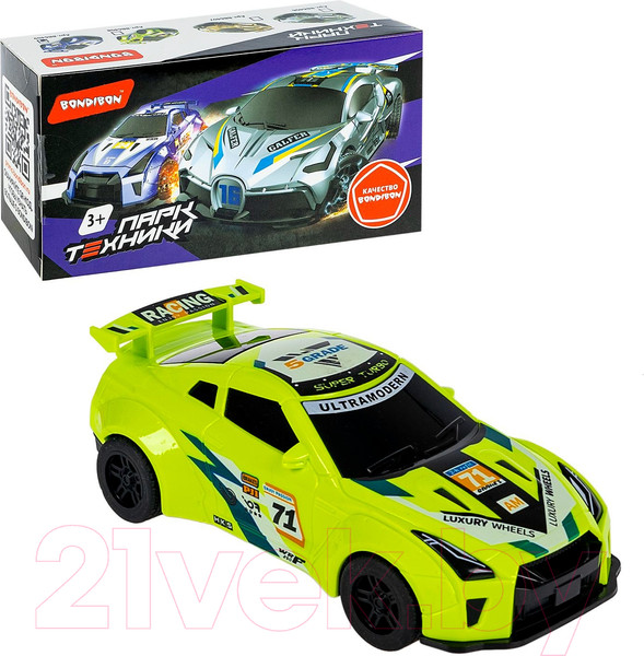 Изображение товара Масштабная модель автомобиля Bondibon Парк Техники / ВВ6408