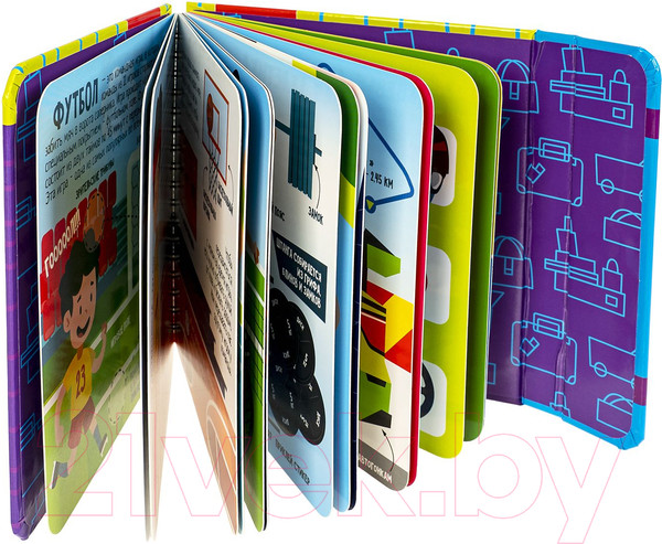 Изображение товара Развивающая книга Bondibon Изучаем виды спорта / ВВ6323