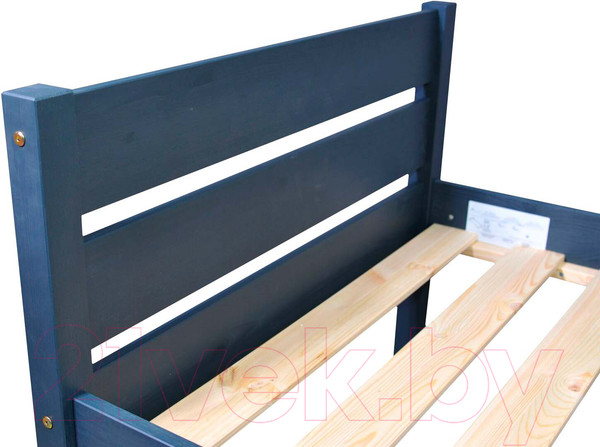 Изображение товара Односпальная кровать Dipriz Bora 90 / Д.80067.3 (серый)