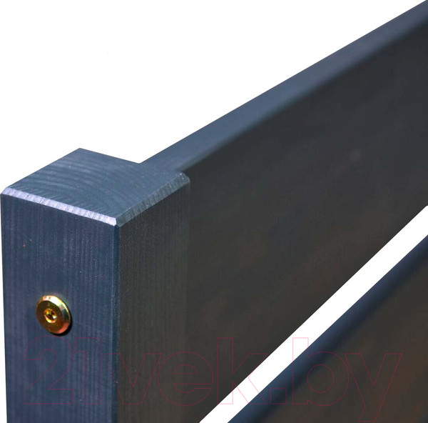 Изображение товара Односпальная кровать Dipriz Bora 90 / Д.80067.3 (серый)