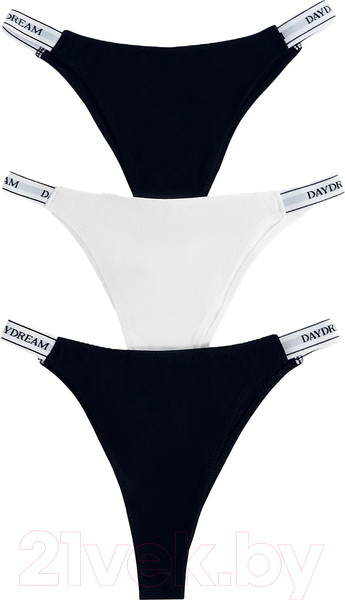 Изображение товара Комплект женских трусов Mark Formelle 412577-3 (р.106, черный-1)