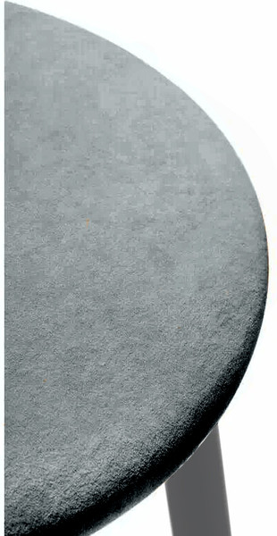 Изображение товара Табурет барный Древпром Техас ДП2-01 полубарный (графит/катания сильвер)