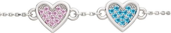 Изображение товара Браслет из серебра ZORKA 06401080.ZZ (18см, с фианитами)