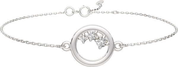 Изображение товара Браслет из серебра ZORKA 06401126.ZZ (18см, с фианитами)