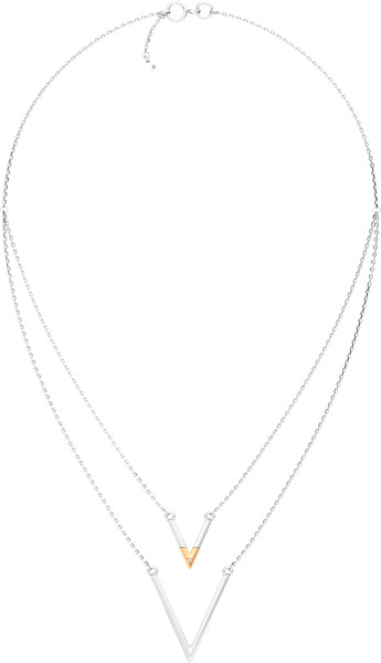 Изображение товара Колье из серебра ZORKA 05D0010.G14K (45см, с золотом и бриллиантом)