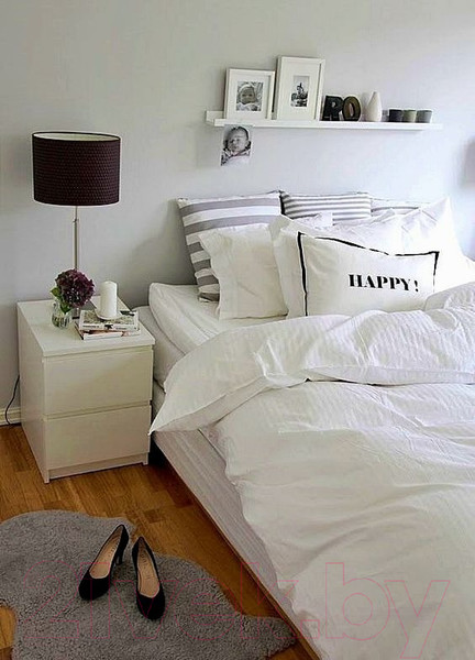 Изображение товара Прикроватная тумба Dipriz Марм Д.1432.1 (белый)