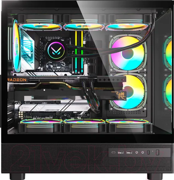 Изображение товара Корпус для компьютера Formula Crystal Z8 (черный)