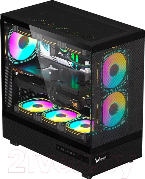 Изображение товара Корпус для компьютера Formula Crystal Z8 (черный)