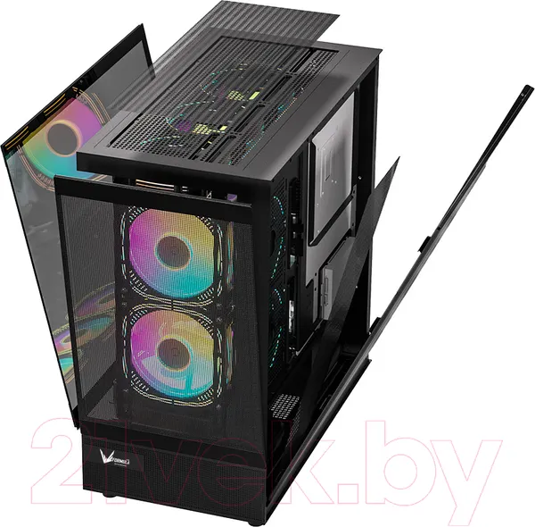 Изображение товара Корпус для компьютера Formula Crystal Z8 (черный)