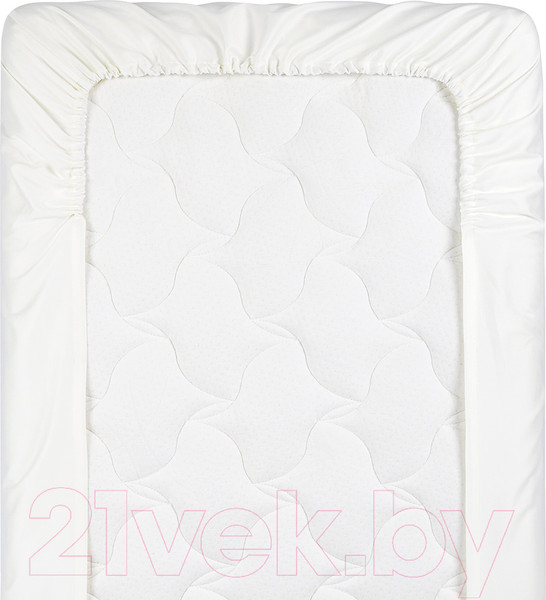 Изображение товара Простыня для малышей Perina На резинке / ПР-120x60.2 (молочный)