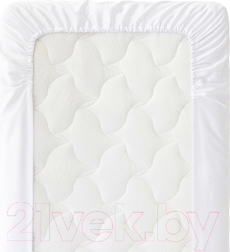 Изображение товара Простыня для малышей Perina На резинке / ПР-120x60.3 (белый)