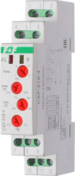 Изображение товара Реле контроля фаз Евроавтоматика CKF-318-4 / EA04.002.011