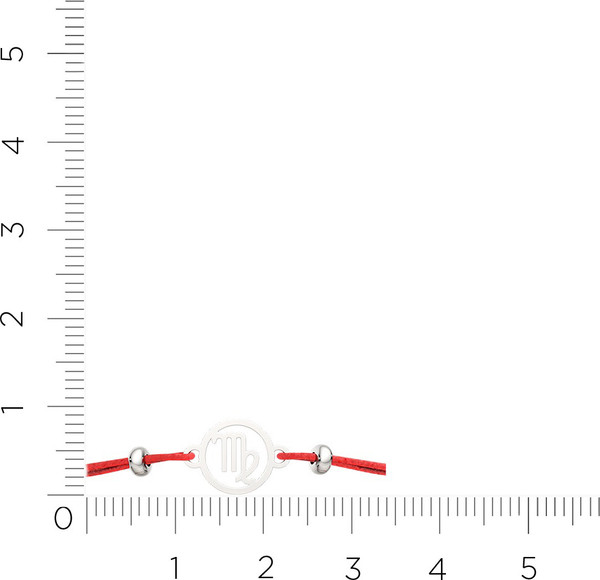 Изображение товара Браслет из серебра ZORKA 0660054.02.ZZ (18см)
