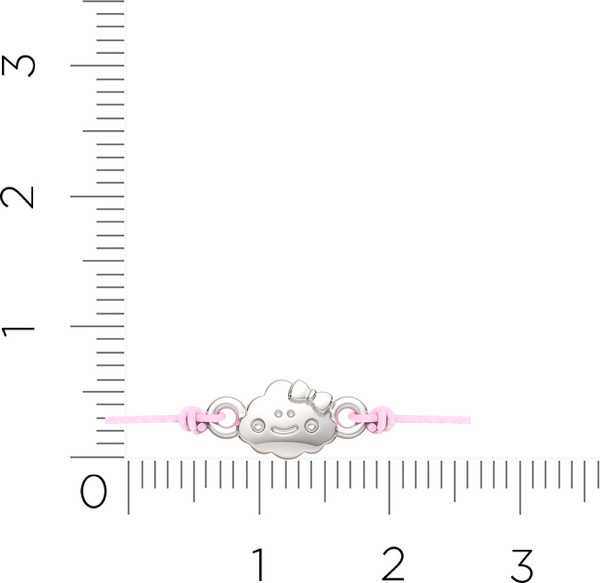 Изображение товара Браслет из серебра ZORKA 0660058.03.ZZ (18см)