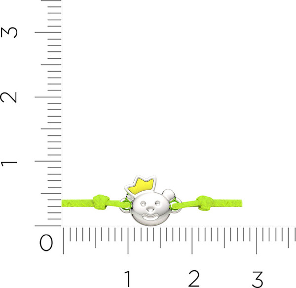 Изображение товара Браслет из серебра ZORKA 0660084.14 (16см)