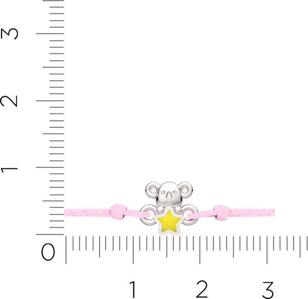 Изображение товара Браслет из серебра ZORKA 0660088.03 (16см)