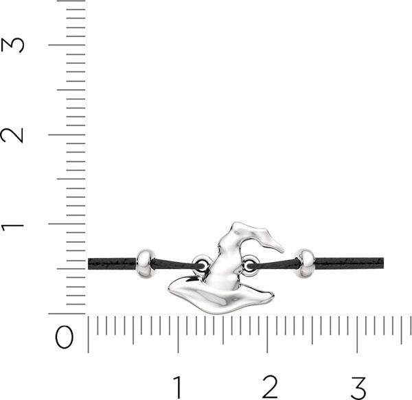 Изображение товара Браслет из серебра ZORKA 0660092.01 (18см)