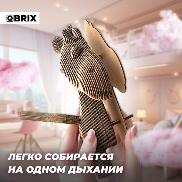 Изображение товара Конструктор QBRIX Пегас 3D 20068