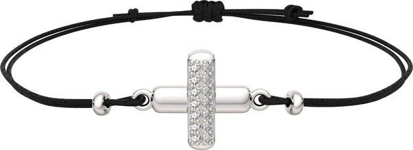 Изображение товара Браслет из серебра ZORKA 0670047.01.ZZ (18см, с фианитами)