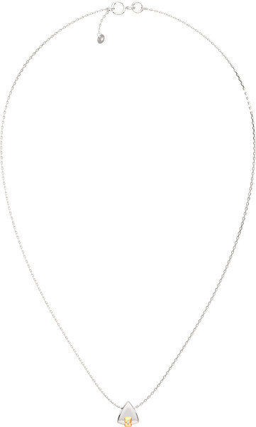 Изображение товара Колье из серебра ZORKA 05D0069.G14K (45см, с золотом и бриллиантом)