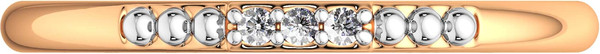 Изображение товара Кольцо из розового золота ZORKA 2101014.9K.R (р.17, с фианитами)