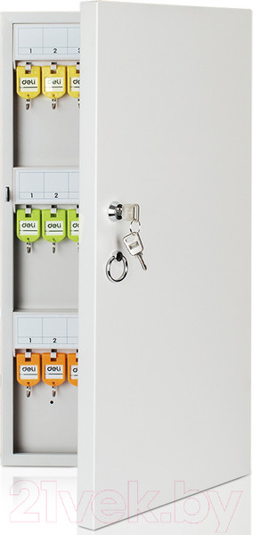 Изображение товара Ключница металлическая Deli 9323 (серый)