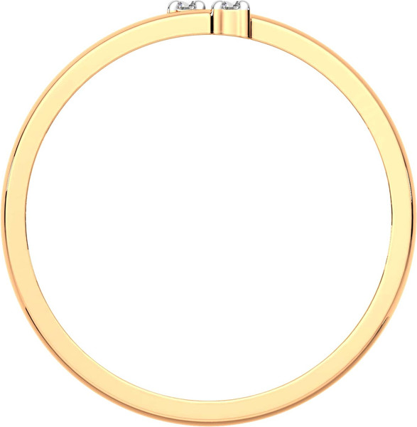 Изображение товара Кольцо из розового золота ZORKA 2101199.14K.R.ZZ (р.17, с фианитами)