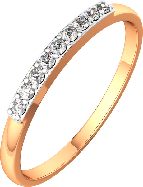 Изображение товара Кольцо из розового золота ZORKA 2101200.14K.R (р.17, с фианитами)