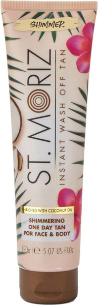 Изображение товара Лосьон-автозагар St.Moriz с шиммером и маслом кокоса (150мл)