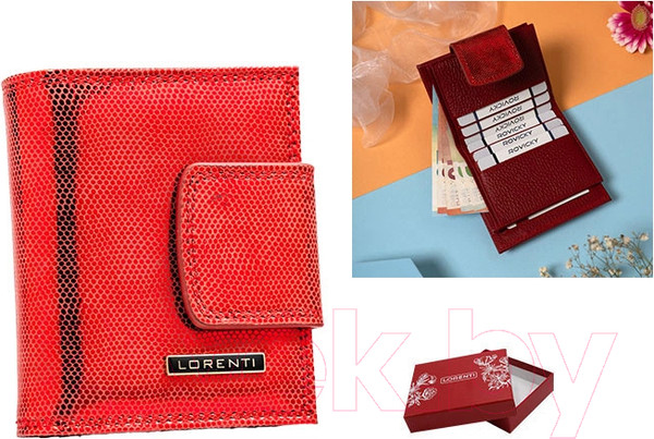 Изображение товара Портмоне Cedar Lorenti / 42329-CEK (красный)