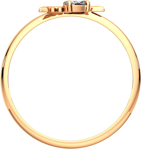 Изображение товара Кольцо из розового золота ZORKA 210575.9K.R (р.17, с фианитом)
