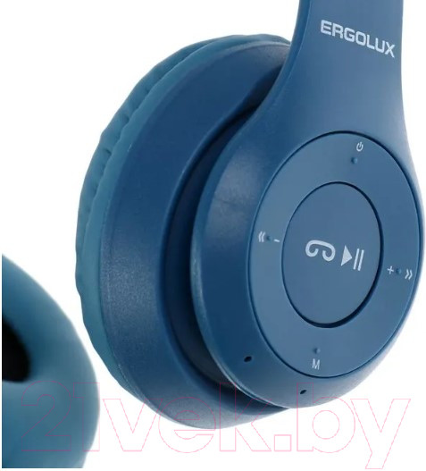 Изображение товара Наушники детские Ergolux ELX-BTHP02-C06 (синий)