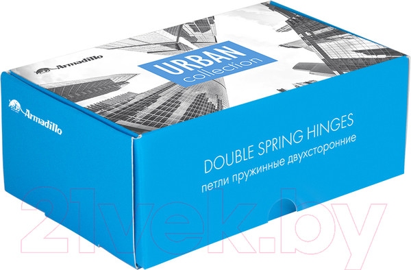 Изображение товара Петля дверная Armadillo Aldeghi ALH.100.4 SN (матовая никель)