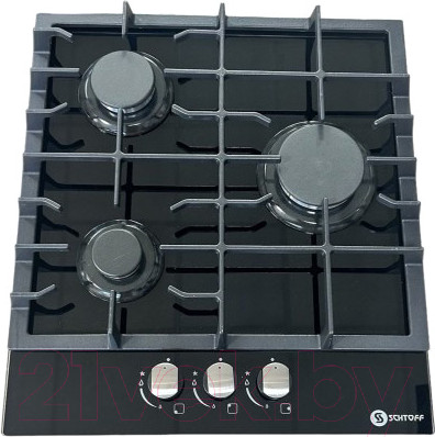 Изображение товара Газовая варочная панель Schtoff H 4501 C15 IS (черный)
