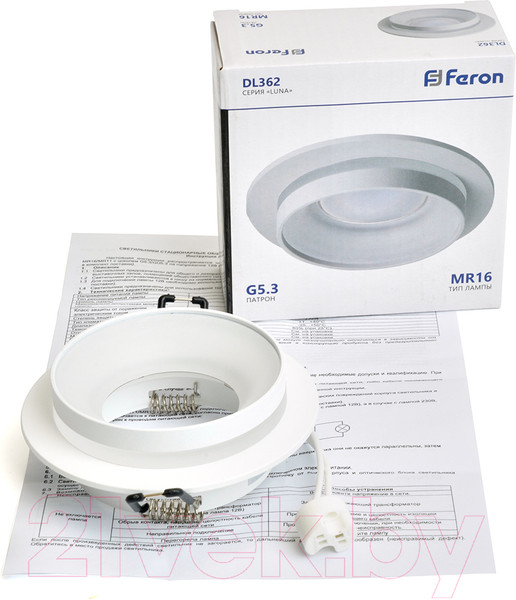 Изображение товара Точечный светильник Feron MR16 G5.3 DL362 / 48813