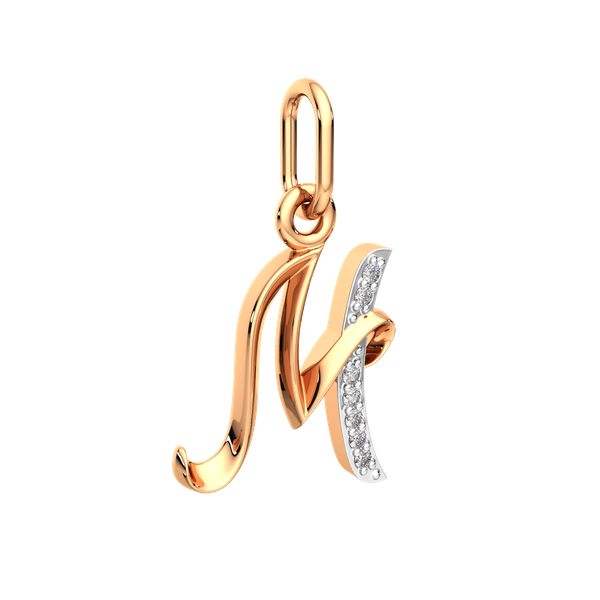 Изображение товара Подвеска из розового золота ZORKA 440438/M.14K.R.ZZ (с фианитами)